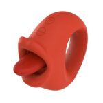 Rechargeable Licking Stimulator stymulator z języczkiem Red