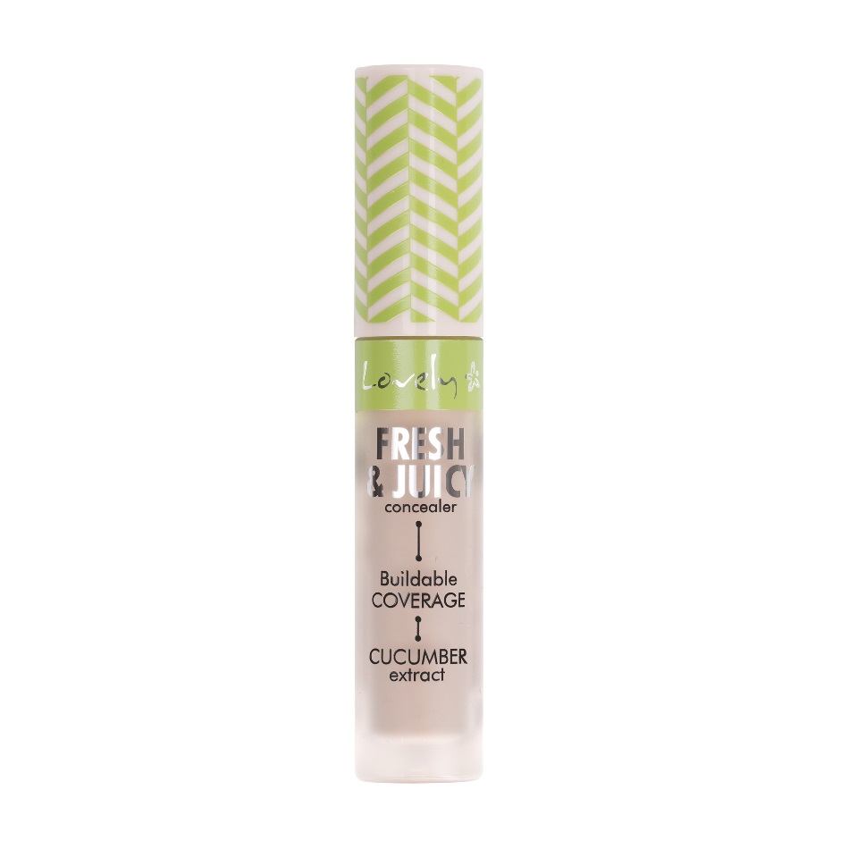 99583921678877856 Fresh & Juicy Concealer rozświetlający korektor do twarzy z ekstraktem z ogórka 4 4.8g - obrazek 1