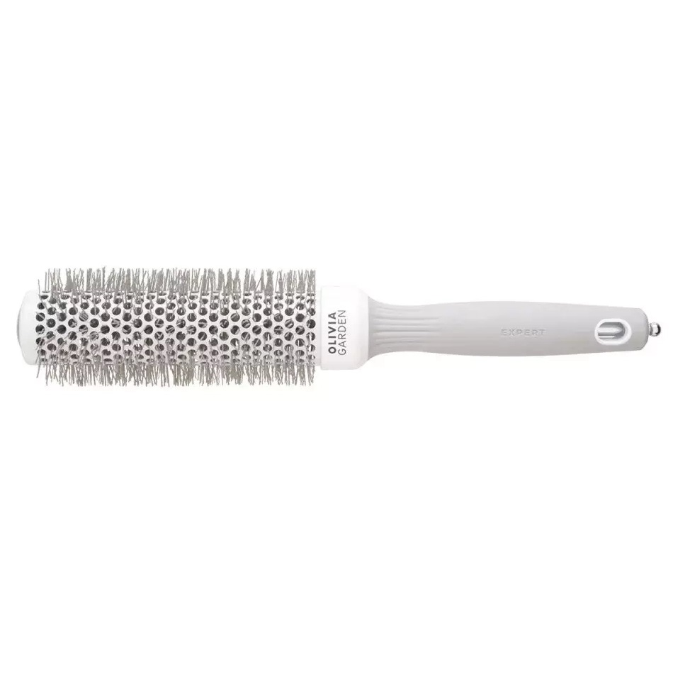 99586131696853673 Expert Blowout Speed Wavy Bristles szczotka do suszenia i modelowania włosów White/Grey 35mm - obrazek 1