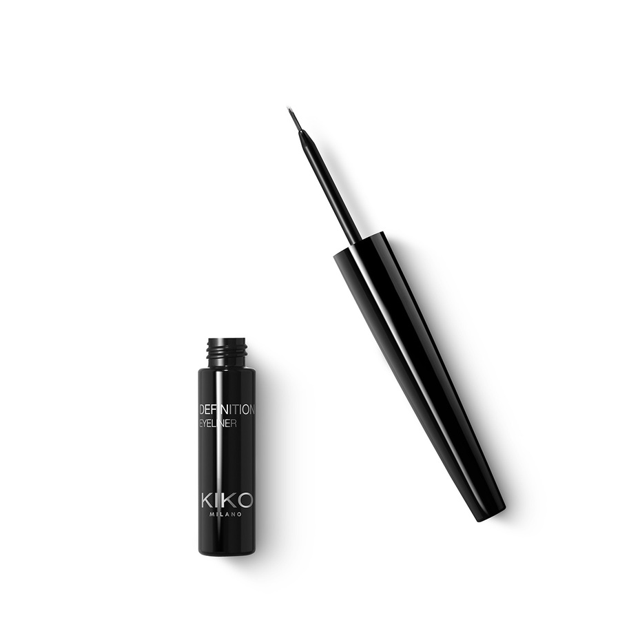 KM000000313001B Definition Eyeliner płynny eyeliner z pędzelkiem o trwałości do 12h Black 3ml - obrazek 1