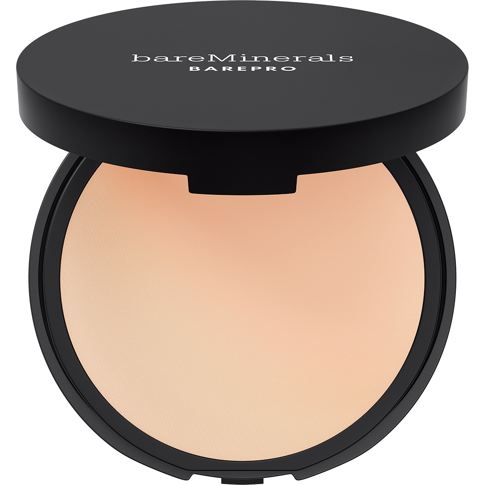 99673971683719490 BarePro 16HR Skin-Perfecting Powder Foundation prasowany podkład w kompakcie Fair 10 Warm 8g - obrazek 1
