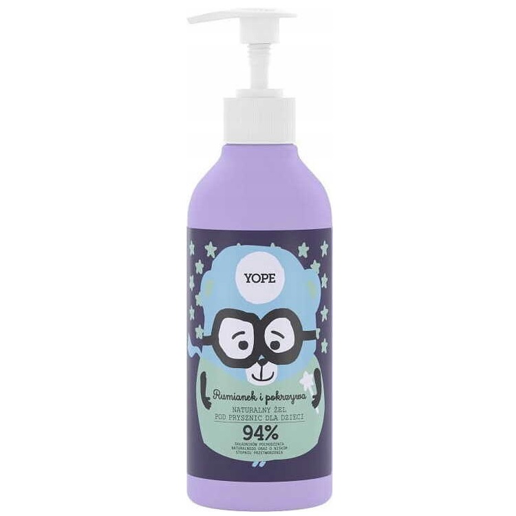 99692421674808177 Naturalny żel pod prysznic dla dzieci Rumianek i Pokrzywa 400ml - obrazek 1
