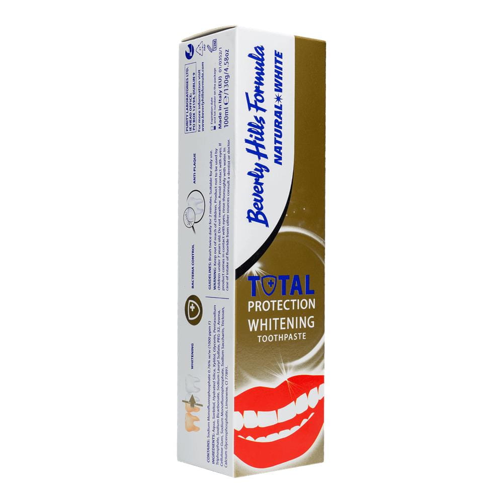 99833951715654492 Natural White Total Protection Teeth Whitening Toothpaste wybielająca pasta do zębów 100ml - obrazek 1