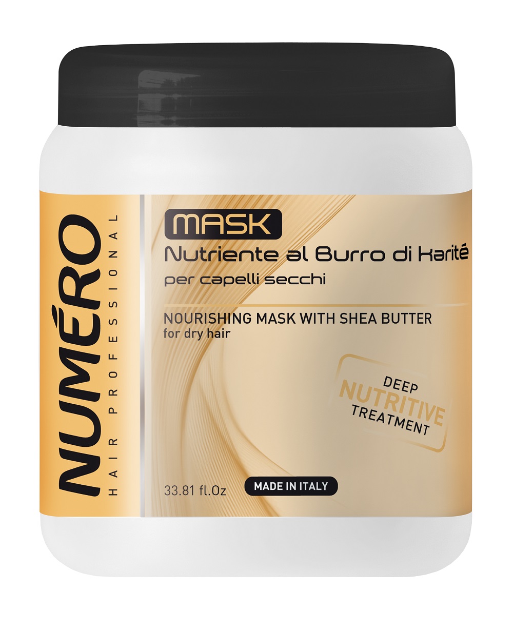 99837841600243404 Nourishing Mask With Shea Butter odżywiająca maska z masłem shea 1000ml - obrazek 1