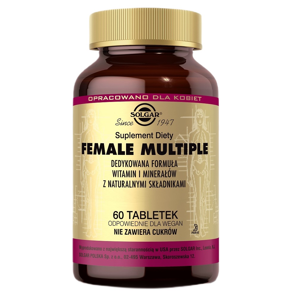 99893991760520804 Female Multiple suplement diety 60 tabletek - obrazek 1