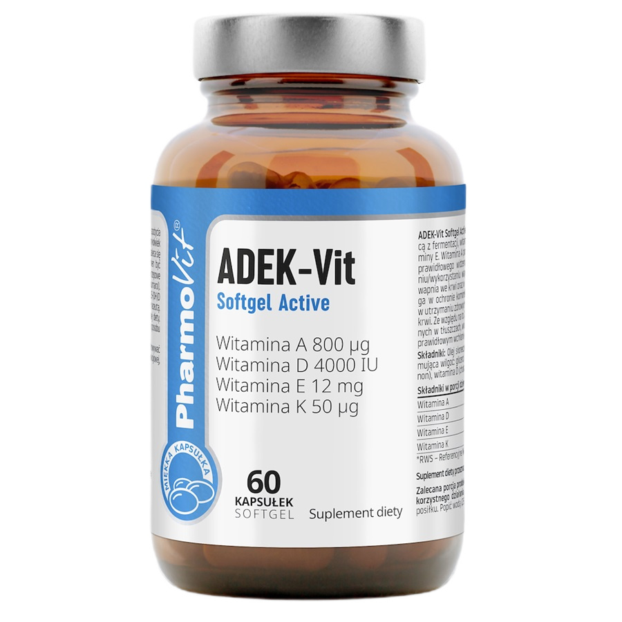 99894591746437130 ADEK-Vit Softgel Active suplement diety 60 kapsułek - obrazek 1