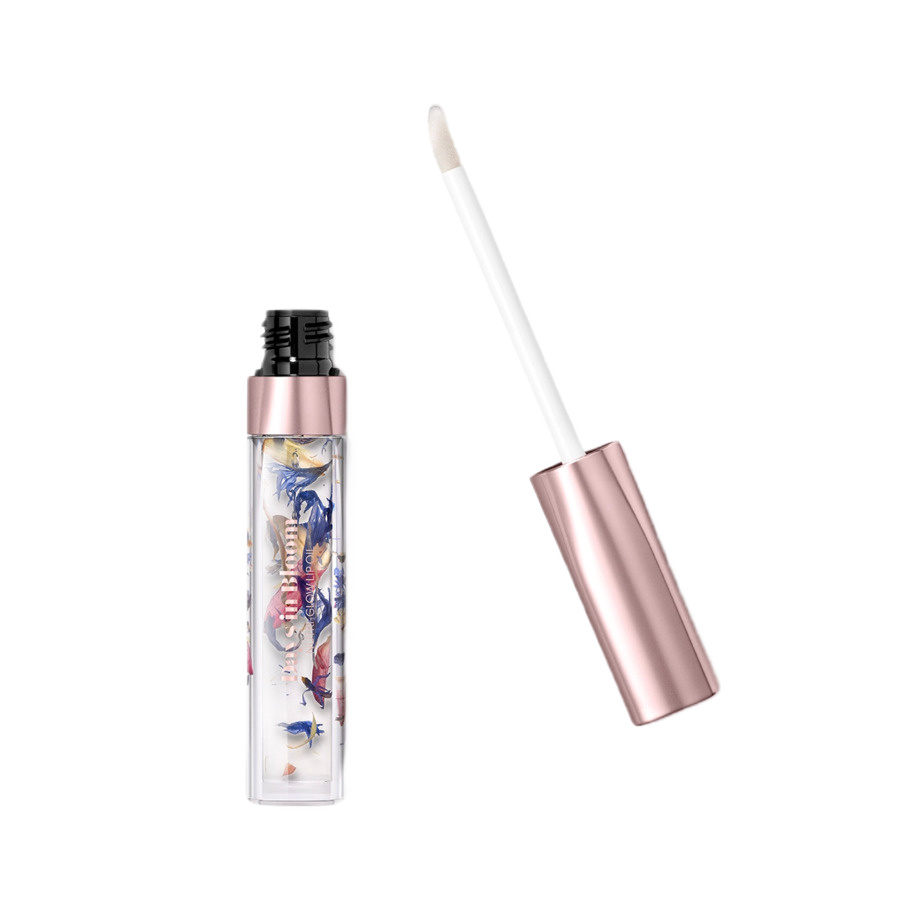 99903791709291121 Days In Bloom Nutri-Glow Lip Oil odżywczy olejek do ust z płatkami kwiatów 3.6ml - obrazek 1