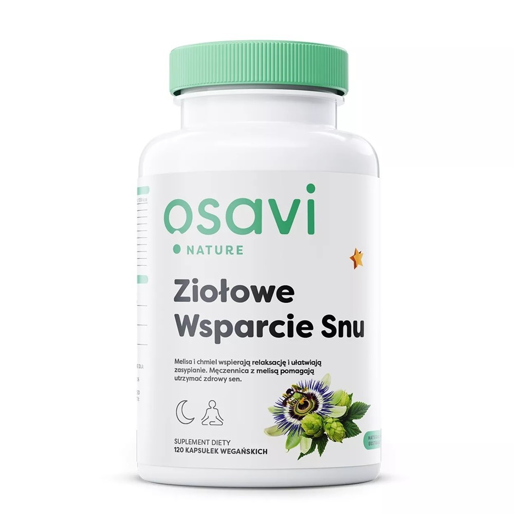 99985301717764185 Ziołowe Wsparcie Snu suplement diety 120 kapsułek - obrazek 1