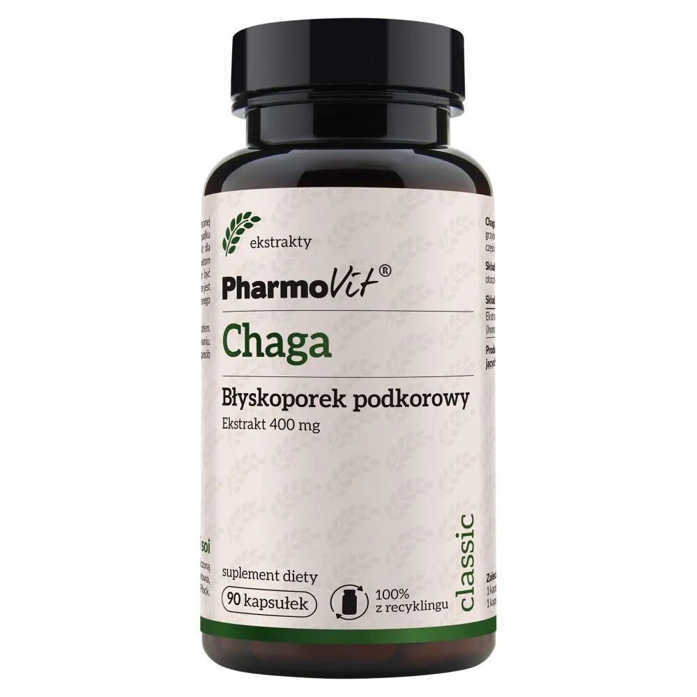 11388841779869214 Chaga 400 mg suplement diety 90 kapsułek - obrazek 1