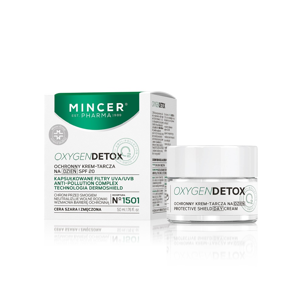 11650491647004032 Oxygen Detox ochronny krem-tarcza na dzień SPF20 No.1501 50ml - obrazek 1