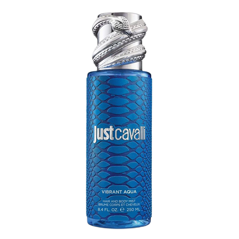 12358781779263057 Just Cavalli Vibrant Aqua mgiełka do włosów i ciała 250ml - obrazek 1
