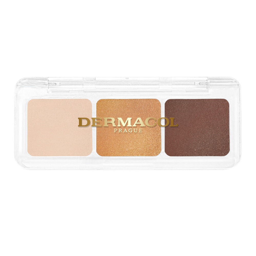 12880621780304184 Eyeshadow Palette paleta cieni do powiek 3 Golden Sands 4.2g - obrazek 1