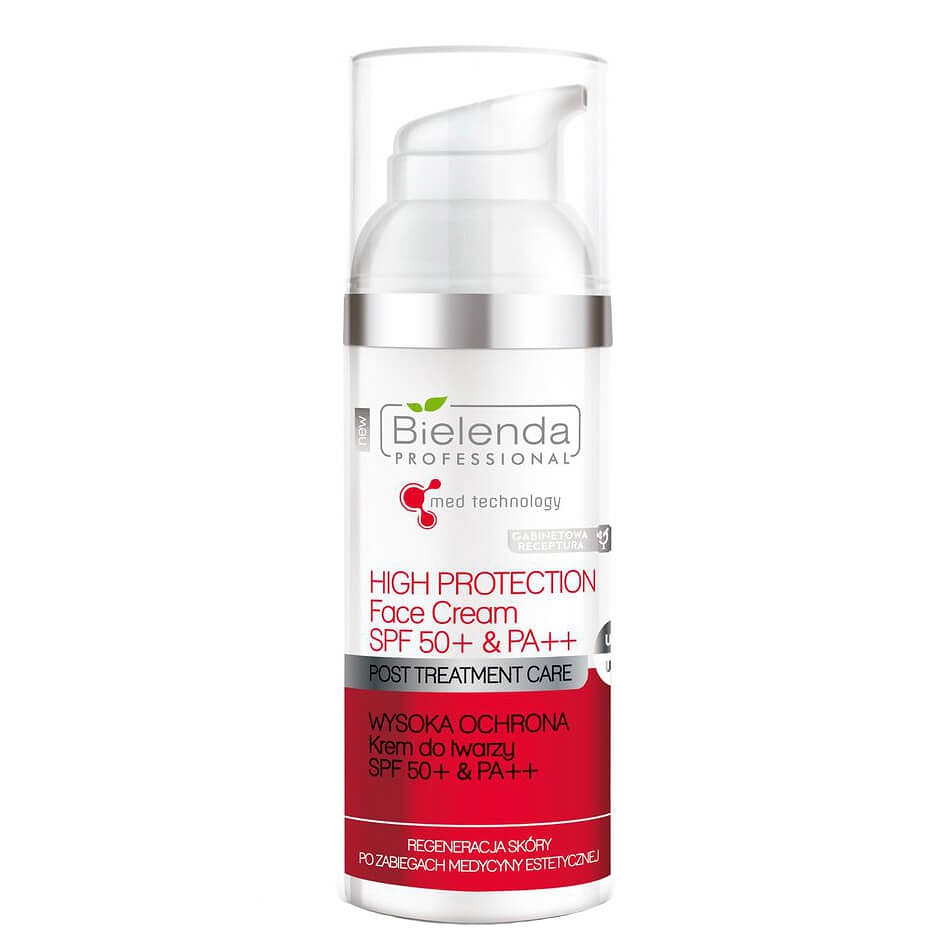 14285921669372971 Post Treatment Care krem do twarzy SPF50+ & PA++ wysoka ochrona 50ml - obrazek 1