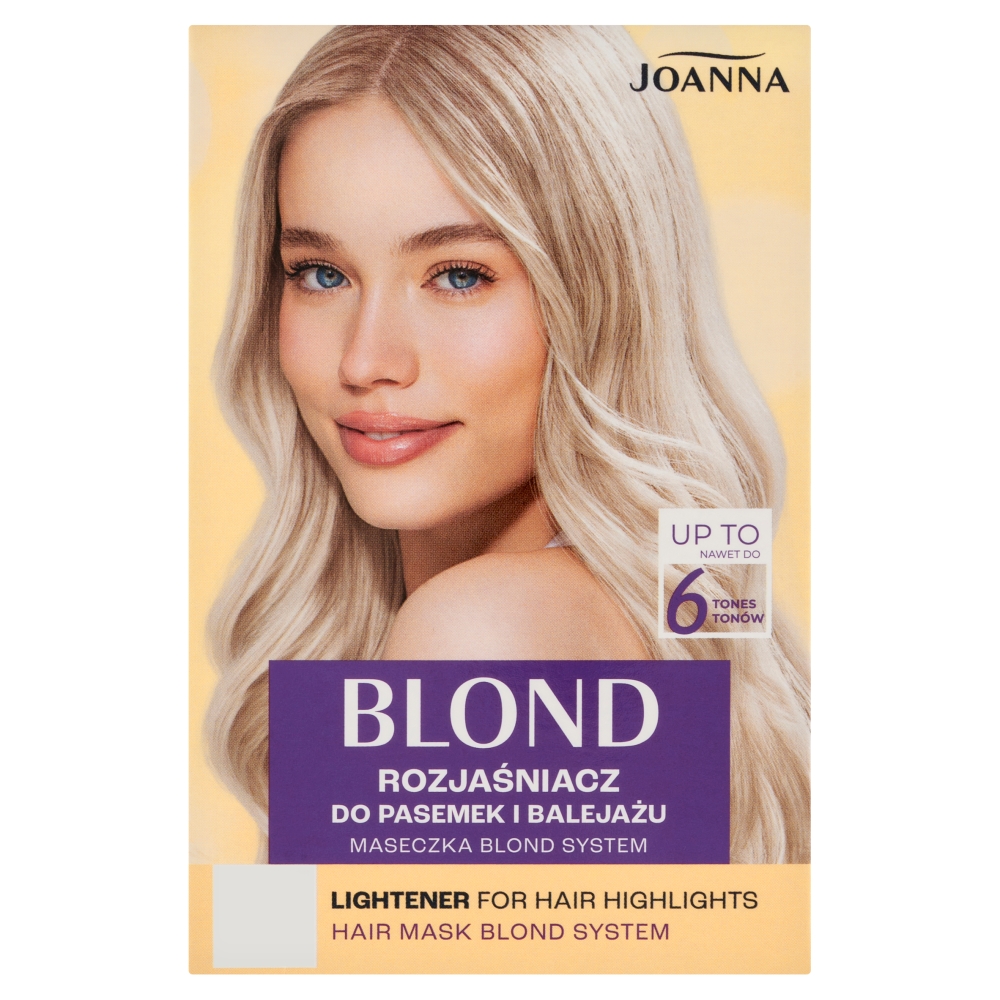 15098331719485160 Blond rozjaśniacz do pasemek i balejażu 6 tonów - obrazek 1
