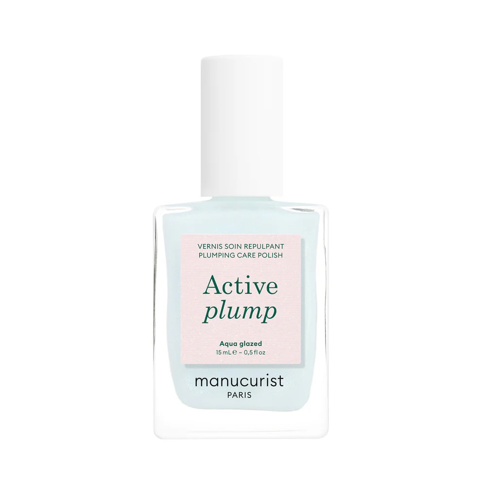15600951784556221 Active Plump lakier do paznokci z kolagenem Aqua Glazed 15ml - obrazek 1