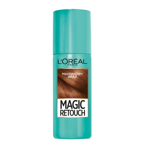 16451661610364103 Magic Retouch spray do retuszu odrostów Mahoniowy Brąz 75ml - obrazek 1