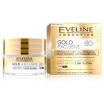 Gold Exclusive 80+ luksusowy odbudowujący krem-serum z 24k złotem 50ml