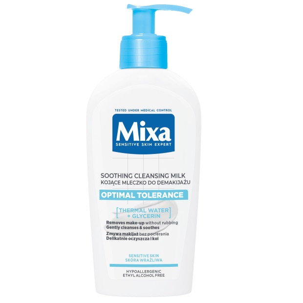 17805261719988252 Optymalna Tolerancja kojące mleczko do demakijażu 200ml - obrazek 1