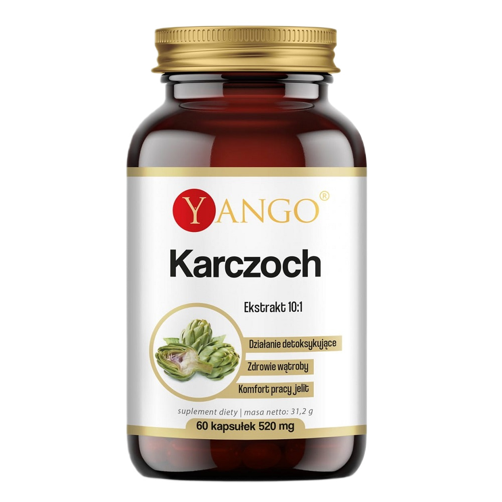 17849391778858534 Karczoch ekstrakt 10:1 suplement diety 60 kapsułek - obrazek 1
