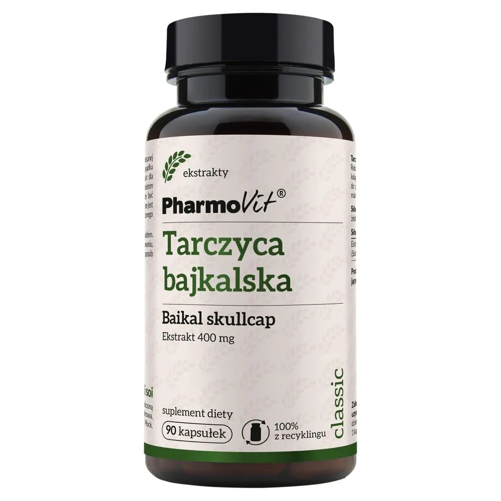 17882091779528260 Tarczyca bajkalska 400 mg suplement diety 90 kapsułek - obrazek 1