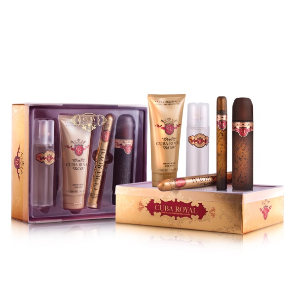 1844995186673239268 Cuba Royal zestaw woda toaletowa spray 100ml + woda toaletowa spray 15ml + żel pod prysznic 200ml + woda po goleniu 100ml - obrazek 1