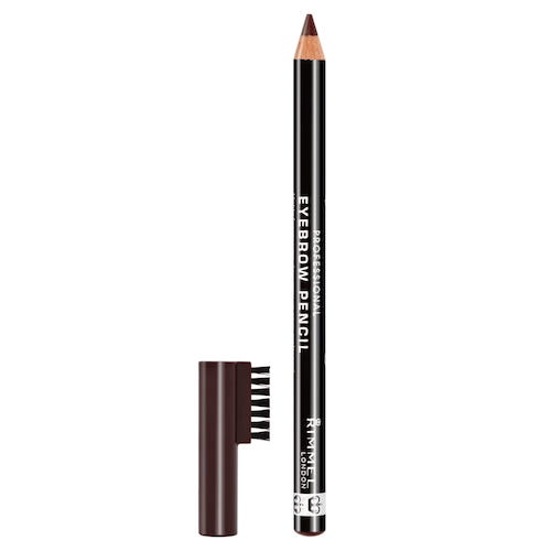 18526241639471267 Professional Eyebrow Pencil kredka do brwi z grzebykiem 001 Dark Brown 1.4g - obrazek 1