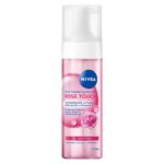 Rose Touch pianka oczyszczająca do twarzy z organiczną wodą różaną 150ml