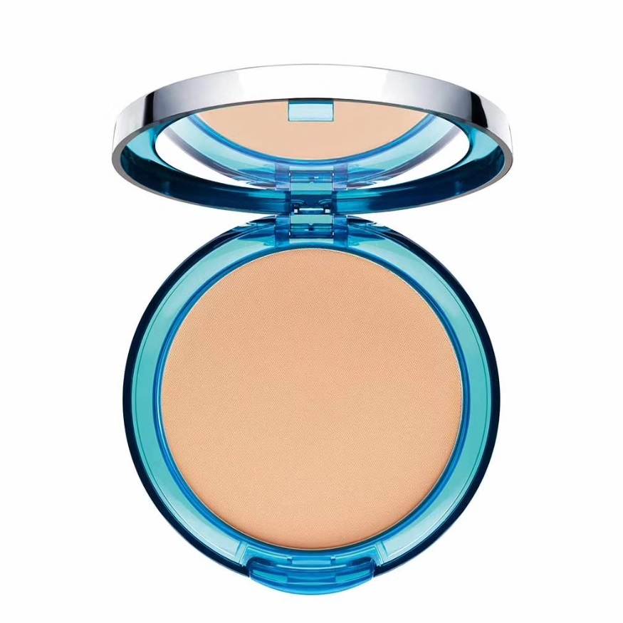 1923491733467517 Sun Protection Powder Foundation SPF50 matujący podkład w kompakcie z wysokim filtrem ochronnym UVA i UVB 90 Light Sand 9.5g - obrazek 1