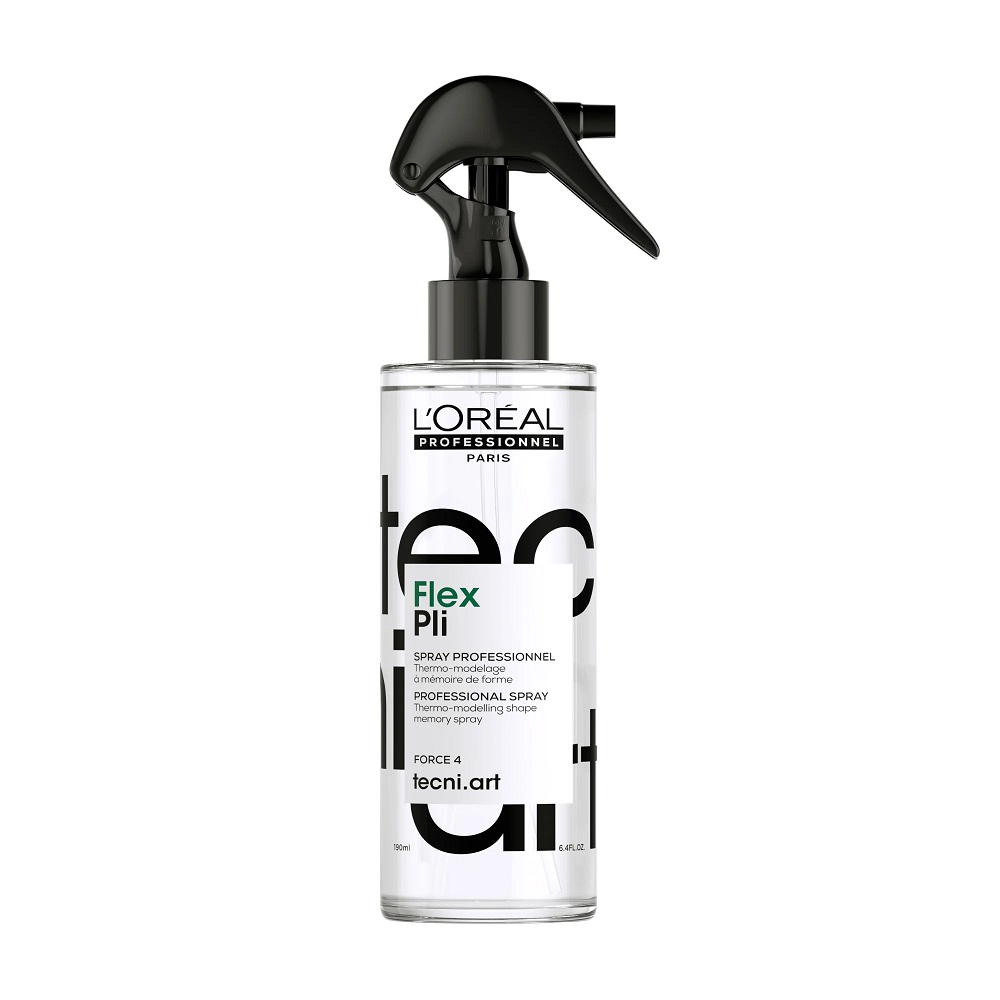 20411651748409468 Tecni Art Flex Pli termo-modelujący spray do włosów 190ml - obrazek 1