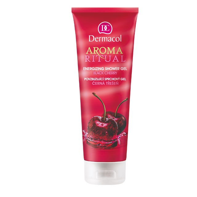 20872401547201097 Aroma Ritual Energizing Shower Gel żel pod prysznic Black Cherry 250ml - obrazek 1