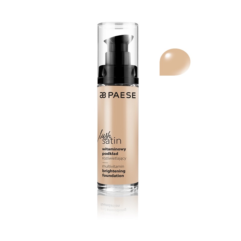 21643111561707555 Lush Satin Multivitamin Brightening Foundation witaminowy podkład rozświetlający 32 Naturalny 30ml - obrazek 1