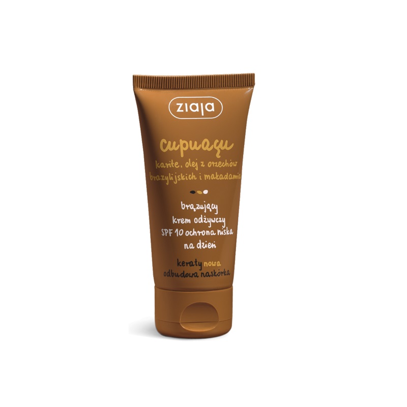 24323681666344323 Cupuacu brązujący krem odżywczy na dzień SPF10 50ml - obrazek 1