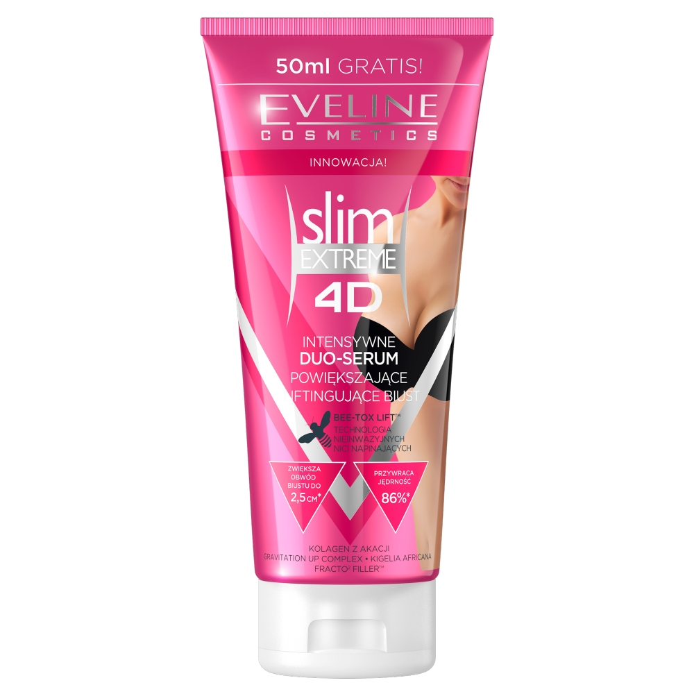 2482261647352586 Slim Extreme 4D intensywne duo-serum powiększające i liftingujące biust 200ml - obrazek 1