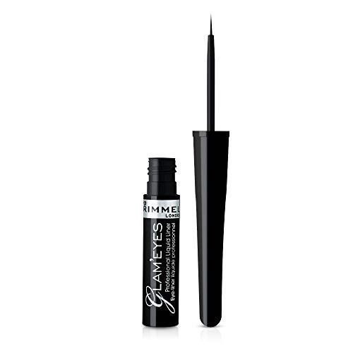25056811639462842 Glam'eyes Professional eyeliner w płynie 001 Glamour Black 3.5ml - obrazek 1