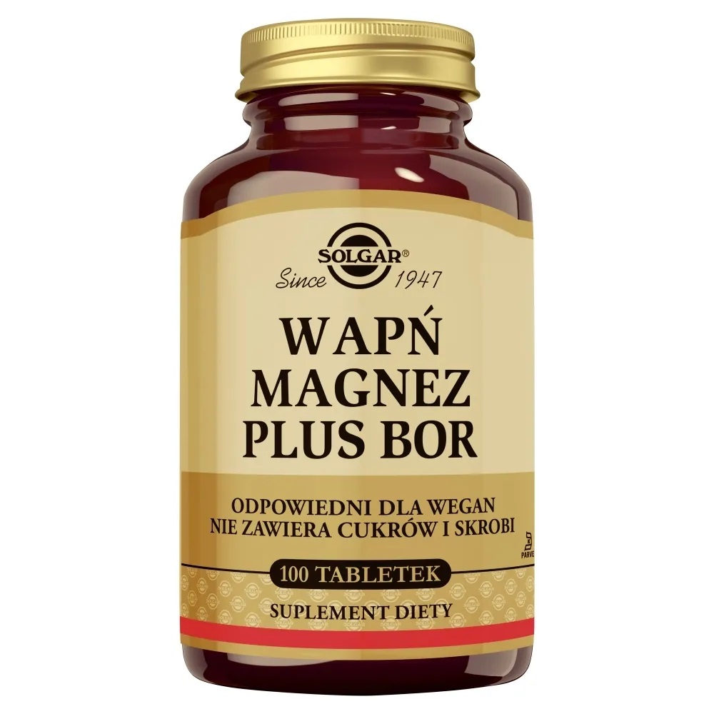 25401771784045198 Wapń Magnez Plus Bor suplement diety 100 tabletek - obrazek 1