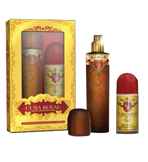 2554492931174278062 Cuba Royal zestaw woda toaletowa spray 100ml + dezodorant w kulce 50ml - obrazek 1