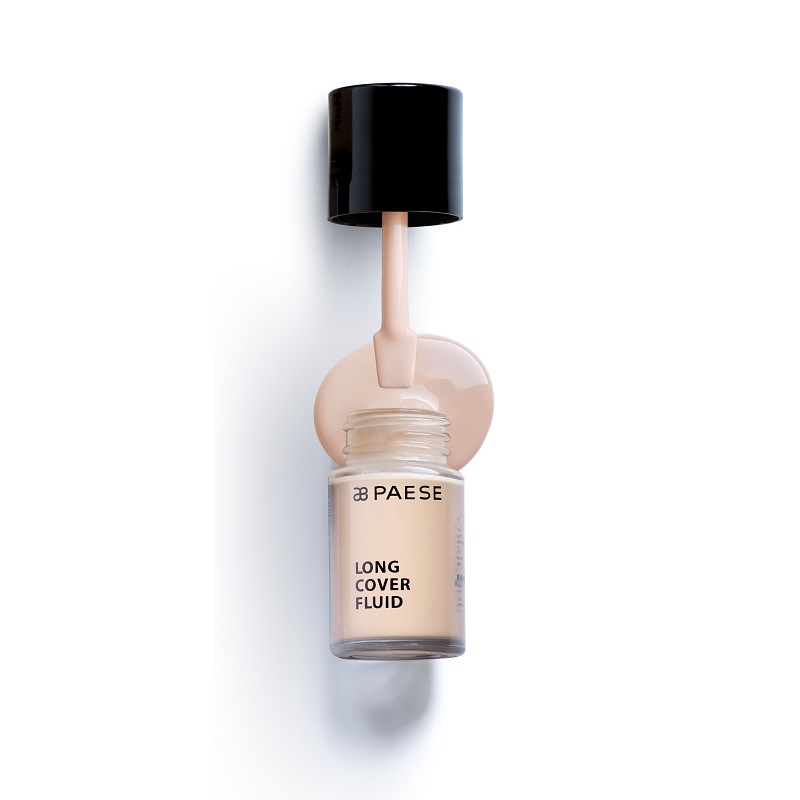 25669211561640435 Long Cover Fluid podkład kryjący o przedłużonej trwałości 01 Jasny Beż 30ml - obrazek 1