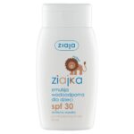 Ziajka emulsja wodoodporna do twarzy i ciała dla dzieci SPF30 125ml