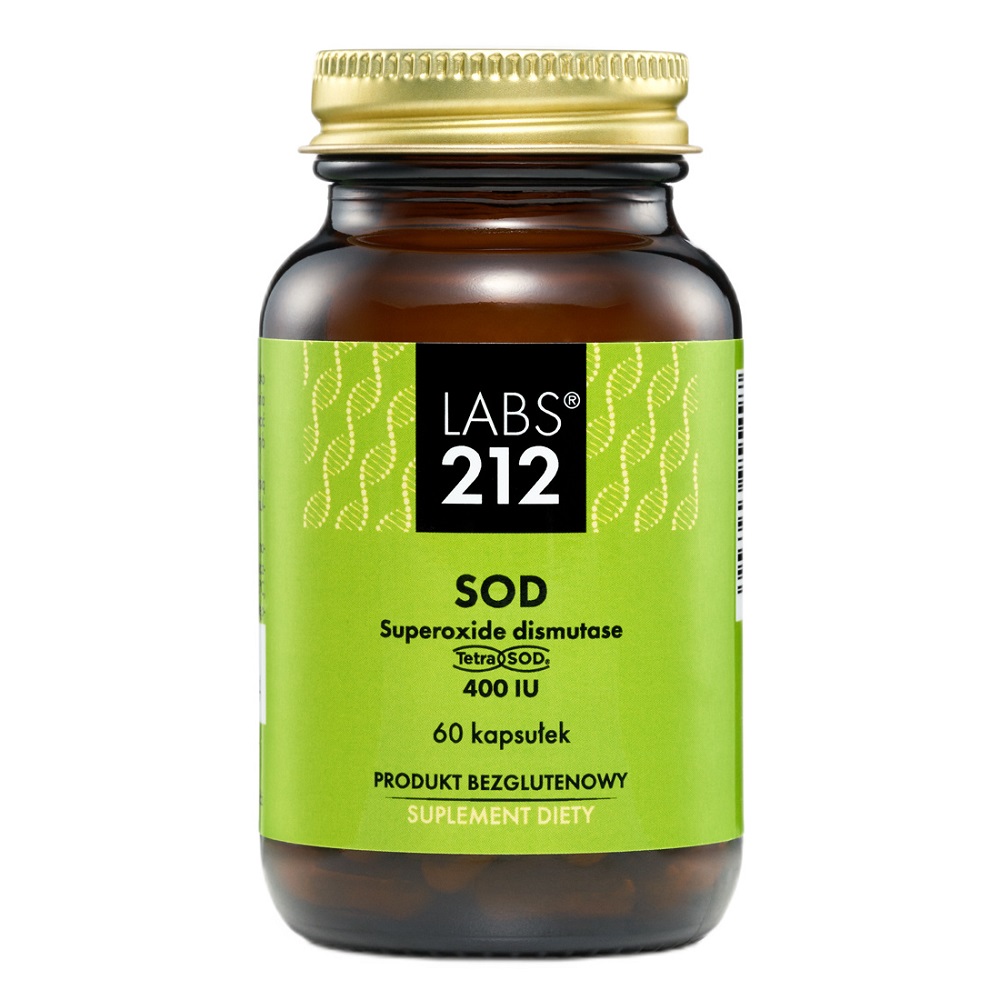 28185991781934039 SOD superoxide dismutase Tetra-SOD suplement diety 60 kapsułek - obrazek 1