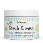 Scrub & Wash pianka peelingująco-myjąca Słodka Kokosowo-Bananowa Pianka 180ml