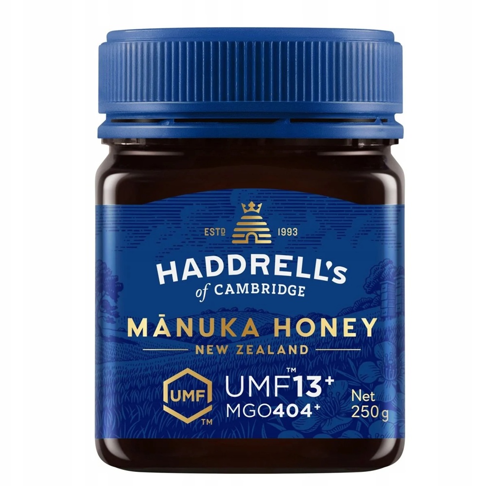 28906781780300370 Manuka Honey miód manuka UMF13+ MGO404+ 250g - obrazek 1