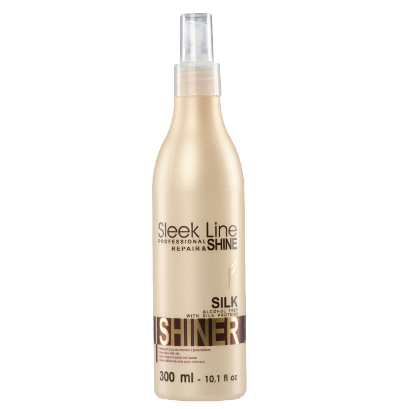 29736261668402235 Sleek Line Repair Shine Shiner nabłyszczacz do włosów z jedwabiem 300ml - obrazek 1