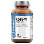K2+D3-Vit Softgel Active suplement diety 60 kapsułek