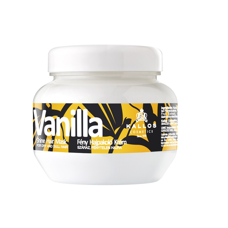 31081801668518395 Vanilla Shine Hair Mask nabłyszczająca maska do włosów suchych i matowych 275ml - obrazek 1