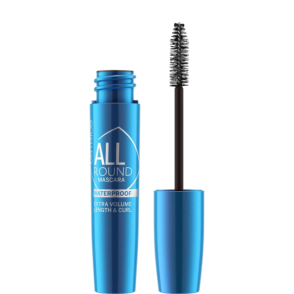31535111696573359 All Round Mascara Extra Volume Waterproof wodoodporny tusz do rzęs 010 Blackest Black 11ml - obrazek 1