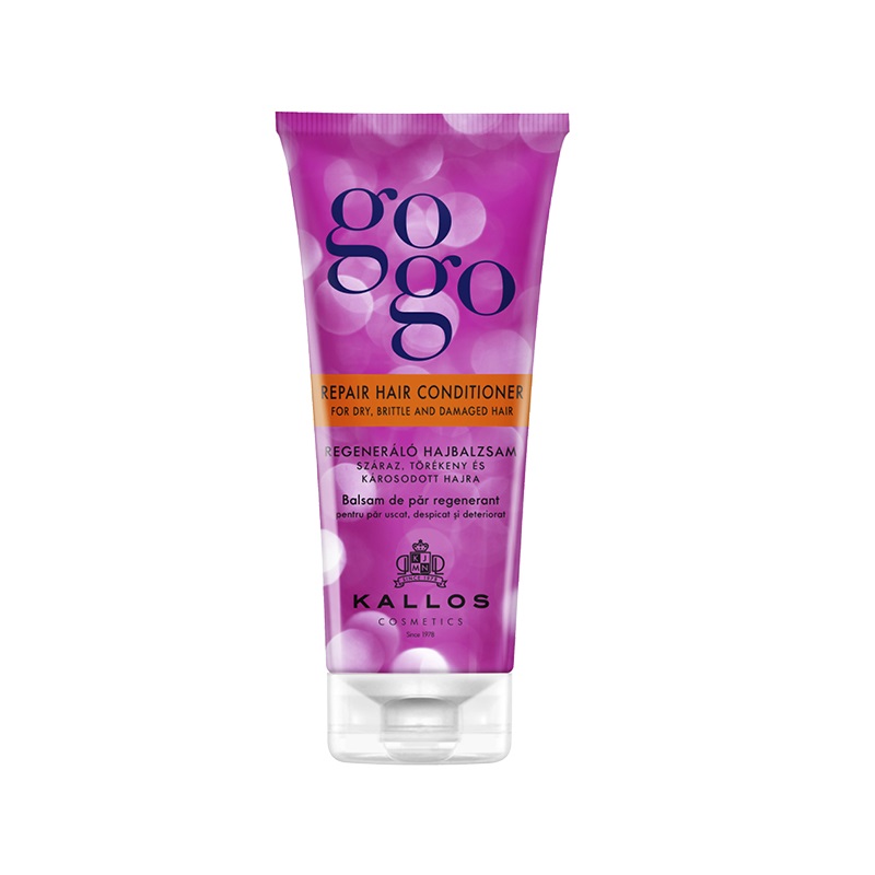31743471669033661 GoGo Repair Hair Conditioner nawilżająca odżywka do włosów 200ml - obrazek 1