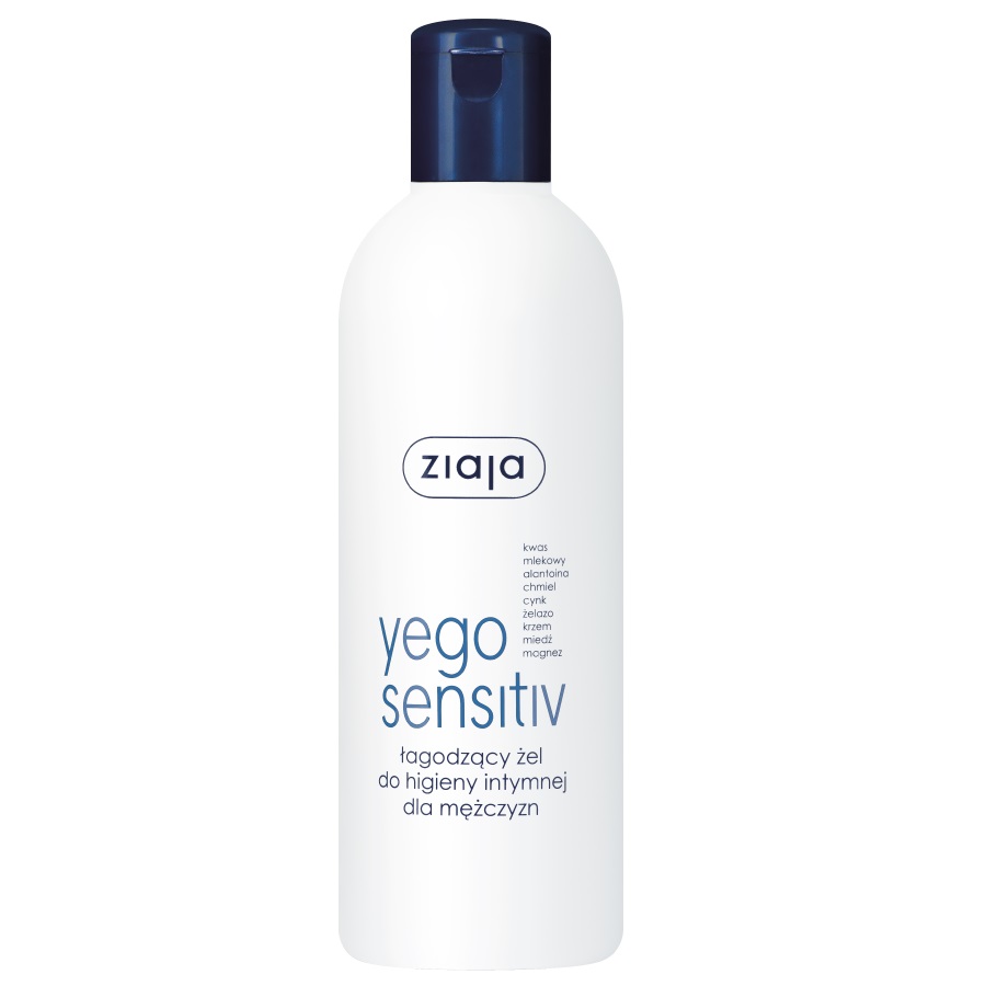 32678391648810161 Yego Sensitiv łagodzący żel do higieny intymnej dla mężczyzn 300ml - obrazek 1