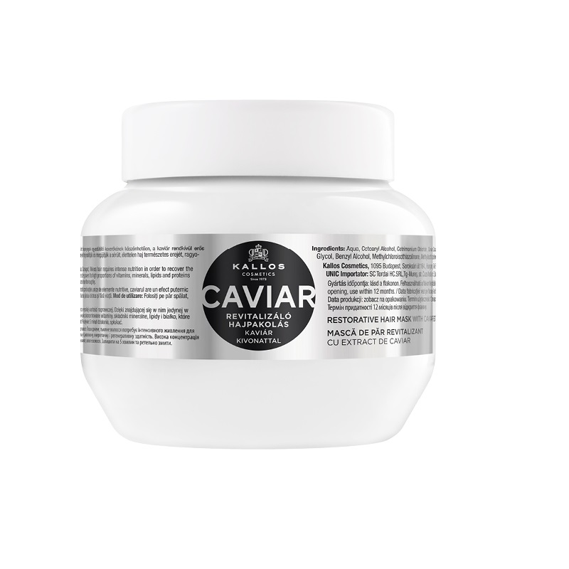 33628151668500601 KJMN Caviar Restorative Hair Mask rewitalizująca maska do włosów z ekstraktem z kawioru 275ml - obrazek 1
