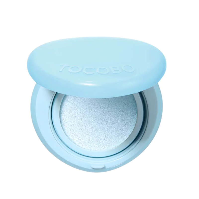 34474551781507609 Blur Finish Sun Cushion SPF50+ PA++++ krem przeciwsłoneczny w poduszeczce 01 Cotton Blue 13g - obrazek 1