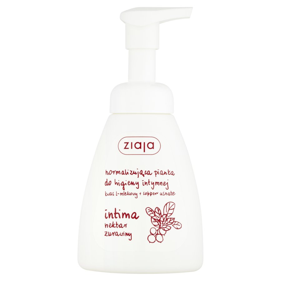 3510681649319400 Intima normalizująca pianka do higieny intymnej Nektar Żurawiny 250ml - obrazek 1